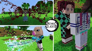 DEMON SLAYER ADDON MCPE || Mod de Kimetsu no Yaiba Minecraft PE