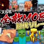 【マイクラ】ドズル社全敵MOB討伐リレー！