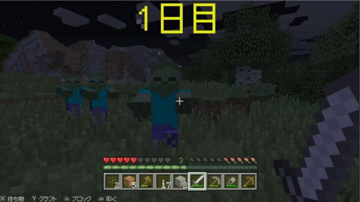 [Minecraft] ワールドを家で埋め尽くす 1日目  [Switch]