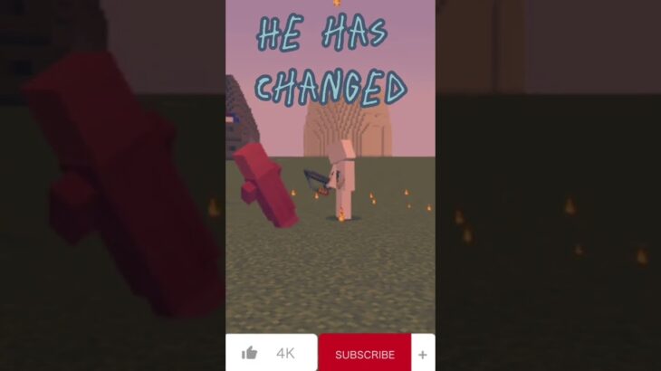 【Minecraft】彼は魔法を覚えて変わってしまった… He has changed after learning MAGIC #マインクラフト #マイクラ #Minecraft #Shorts