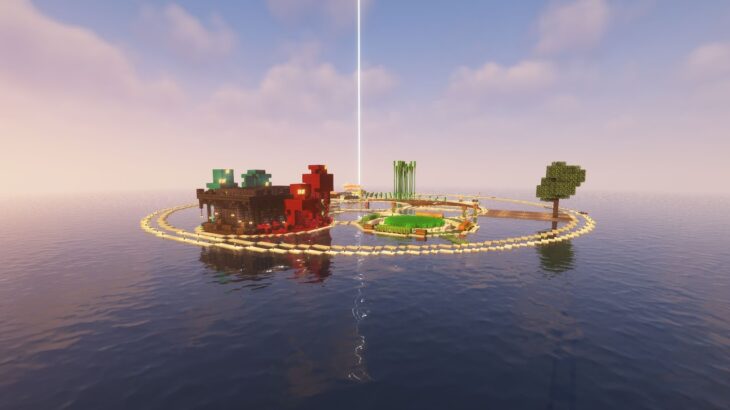 【スポーン地点が海】拠点建築　Part215　【マイクラJava Minecraft 1.18.1】