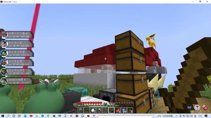 マインクラフト ポケモンmod で サバイバル 11 Minecraft Summary マイクラ動画