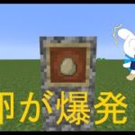 あのマインクラフトで卵が爆発!? マインクラフト 自作コマンド紹介