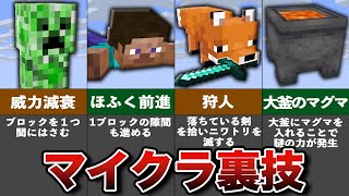 上級者でも知らないマイクラの裏技14選【ゆっくり解説】