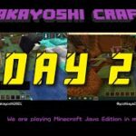 【マインクラフト】#2 Java版マイクラを兄弟でマルチプレイ / TAKAYOSHI CRAFT Day2: Minecraft Brothers / 兄は工作・弟はコマンド