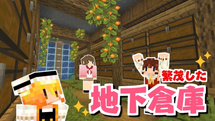 【マイクラ】地下倉庫建築！さらにあの人たちがまたやってきた？！～ちょこクラ#22～【ゆっくり実況】【マインクラフト】