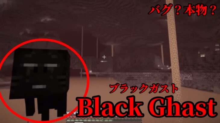 マイクラ都市伝説49 バグ 本物 Black Ghast ブラックガスト Minecraft Summary マイクラ動画