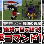 99％の人が知らない神コマンド10選【マイクラ】【ゆっくり】