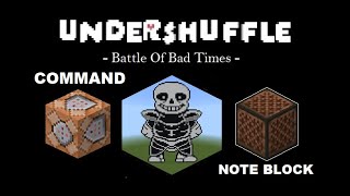 【マイクラ】音ブロックとコマンドでAUサンズ戦【Undershuffle】