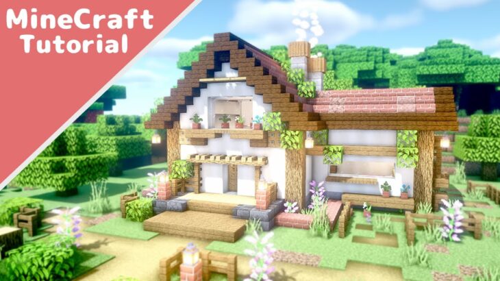 マイクラ 小さな可愛い家の作り方 How To Build Cute House A Minecraft マインクラフト Shorts Minecraft Summary マイクラ動画