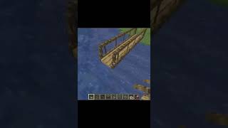 【マインクラフト】橋を架けよう！建築系MOD『Macaw’s Bridges』を紹介【MOD紹介】#short