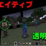 [マイクラ] ひたすら追いかけてくるゾンビ：実際の映像あり [Minecraft]