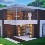 【マインクラフト建築】収納を意識し過ぎたモダンハウスの作り方【Minecraft building】
