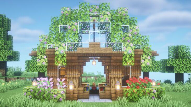 【マインクラフト】エンチャント場の作り方【Minecraft】How to Build a Enchanting Room【マイクラ建築】