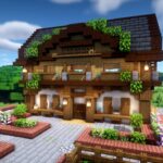 【マイクラ】１日ひとつ家を建築する！可愛い町を作ろう！PART1タイムラプス| Medieval City | Minecraft Timelapse【マインクラフト】#shorts