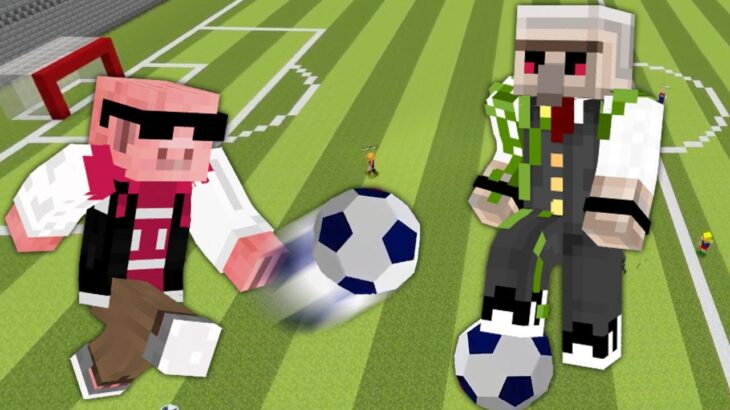 【マイクラ】サッカーを完全再現したワールドがヤバすぎた！