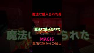 【マインクラフト】魔法に魅入られた男【MAGIS】#Shorts