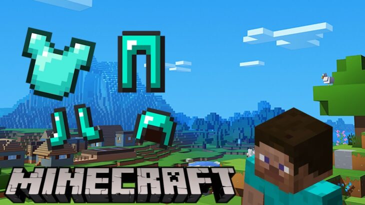 【MINECRAFT】エンチャントしまくってダサクラからの卒業