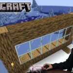 【マインクラフト】ツリーハウスにガラス張りの家を作ってみた！！【ゲーム実況】【マイクラ】【Minecraft】