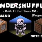 Minecraft – マイクラ コマンドと音ブロックで「Battle Of Bad Times V2」- Undershuffle