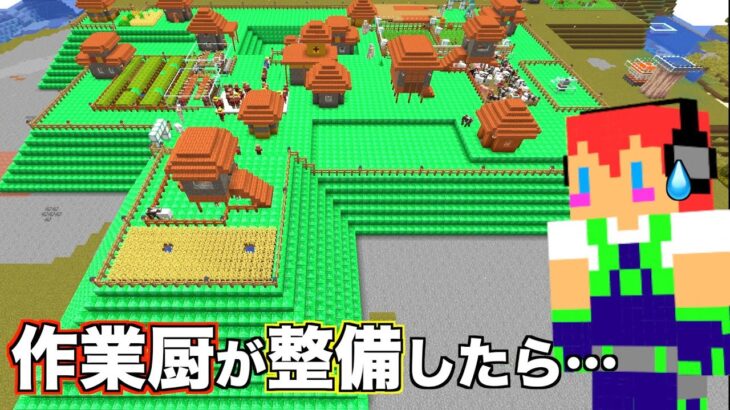 【マイクラjava版】作業厨が、村をすべてエメラルドで整備してしまった・・・。＃８１「じゃじゃクラ」