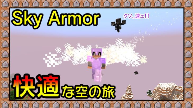 ★【マイクラ】憧れの空へ飛び立つ！！【コマンド / データパック】【視聴者リクエスト】