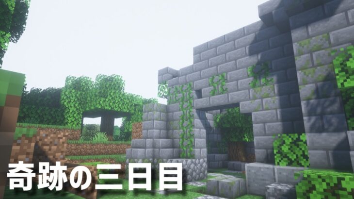 【マインクラフト】建築初心者がガンバル 3