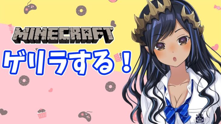 【ゲリラ】【Minecraft】気分転換に少しマイクラします！！　#シャルのひつじ【島村シャルロット / ハニスト】