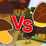 【マイクラ】きのこの山 VS たけのこの里 脱出が早いのはどっち！？