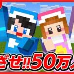 🔴５０万人突破できるかな??５０万人いくまでにダイヤ５０個見つけるチャレンジ!!ちろぴの配信🐶🐱🌼【ちぴクラ】【 マイクラ / まいくら 】