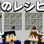 マイクラに存在しない物のクラフトレシピを作ってみよう！！