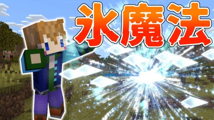 【スイッチ対応】まるで弾幕ゲーム！？氷魔法の作り方【マイクラコマンド】