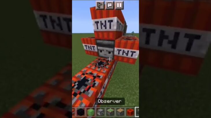 【マインクラフトMCPE】TNTミサイルの作り方!!!後編!!!