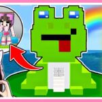 マイクラにカエルがやって来た！ペットにしてかわいいお家で暮らしてみた🐸🏠【マイクラ / マインクラフト / Minecraft】【たまちゃん】