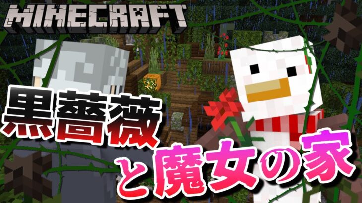 気持ちいいくらいにスルスル謎が解けていく動画【Minecraft謎解き脱出】【黒薔薇と魔女の家】