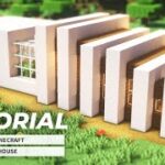 【マイクラ】簡単！小さいモダンな家の作り方(現代建築) _ [Minecraft] Easy! How to build a small modern house