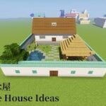 Minecraft  House#建築#12 嘗試了有庭院的新風格 第一次蓋涼亭似乎比想像中的好 最後成果是否能成功獲得大庭廣眾的喜愛呢？！【秘密himitsu】 #記得訂閱按讚