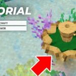 【Minecraft】池に浮かぶ花の作り方！ #Shorts