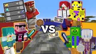 【マイクラ】稼いだお金で武器を購入できる世界でPVP対決！【さんちゃんく! × 帰宅部】