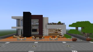 【マインクラフト】モダンなボックスハウス（建築ギャラリー）【minecraft】