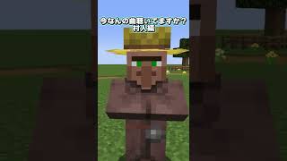 【マイクラ】今なんの曲聴いてますか？村人の場合【マインクラフト 豆知識 解説 裏技】#shorts