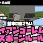 【マイクラ統合版】どこまで知ってる？アイアンゴーレムのスポーンルール【基本のおさらい】