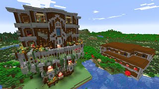 ふぁ？！森の中で謎の洋館を発見しました！ 【マイクラ】