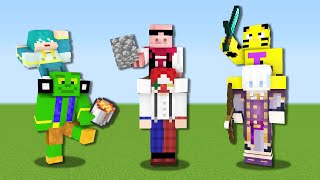 【さんちゃんく! × 帰宅部】肩車バトルロワイヤル！【マイクラ・マインクラフト】