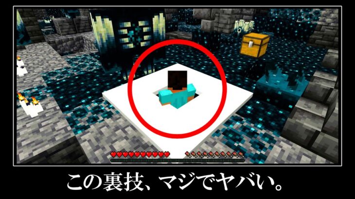 【最新小技】マイクラ上級者でも知らないバグ裏技＆小ネタ７選