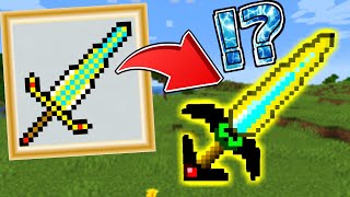 【マイクラ】描いた絵がアイテムになる世界ならクラフト禁止でもクリアできる？【ゆっくり実況】【まいくら・マインクラフト】