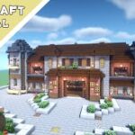 【マイクラ1.19】駅を建築！レンガ調のおしゃれな駅【マインクラフト】Minecraft How to Build a Station