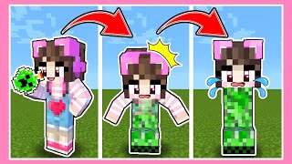 体がクリーパーになっちゃった！！人間の体を取り戻そうとした結果…！？【マイクラ / マインクラフト / Minecraft】【たまちゃん】