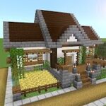【マイクラ建築】なんとなく作った家がおしゃれハウスになったので公開します-Minecraft build-