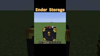 【Minecraft】超便利なチェストを追加！！『Ender Storage』を紹介！！【MOD紹介】【ゆっくり】#shorts